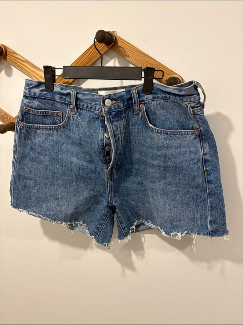 Denim Forum The Ex-boyfriend Hi Mid-thigh Denim Short